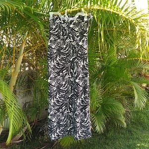 NWOT Tropical Palms Dress